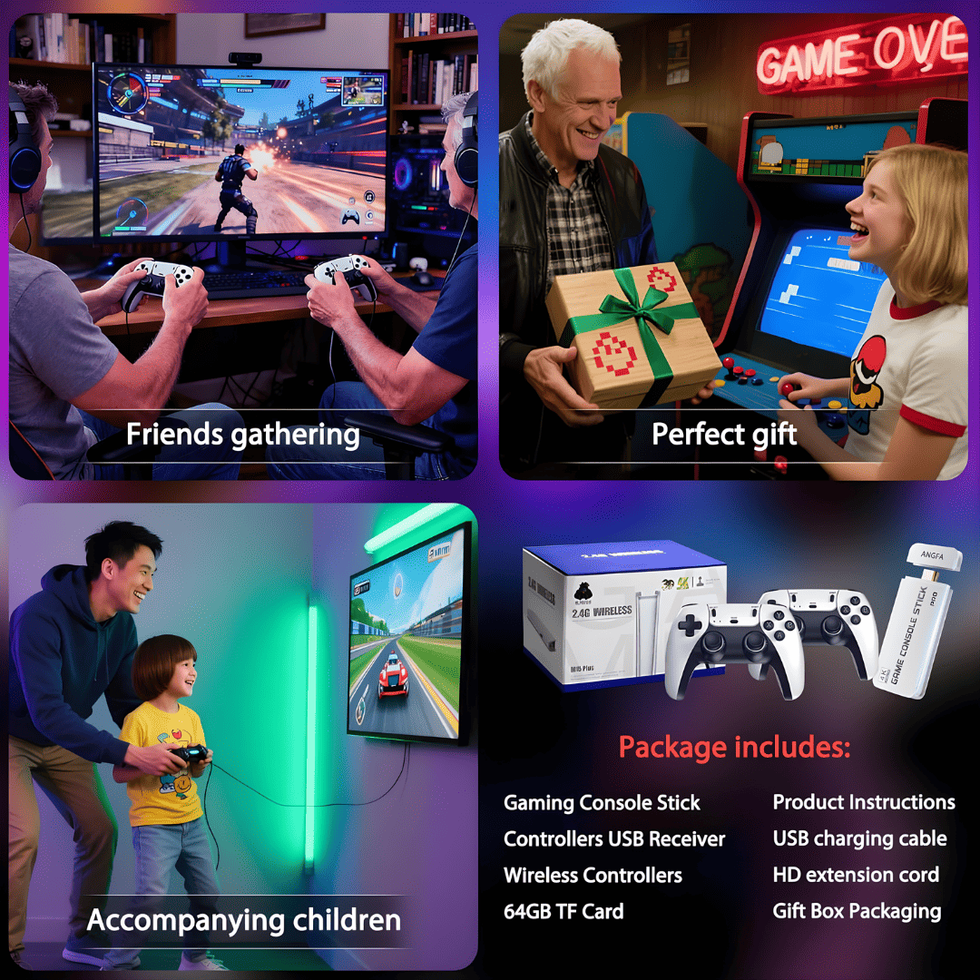 Wireless Retro Game Console